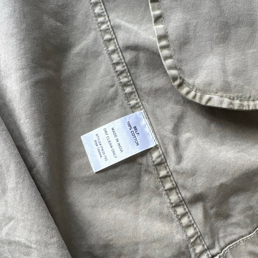 $468 Le Superbe Hotel California Anorak jacket in green with sequin back - Picture 7 of 9